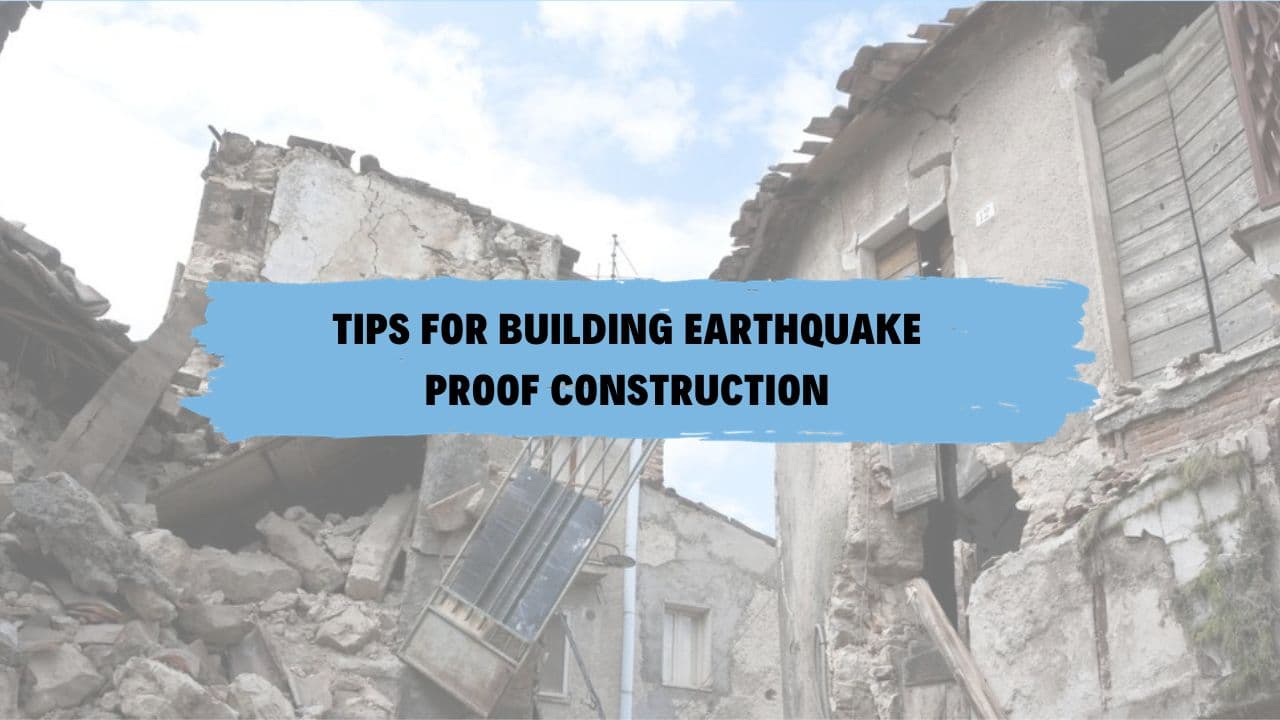 Earthquake-Proof Construction || Earthquake-Proof Construction Techniques || High-quality construction materials