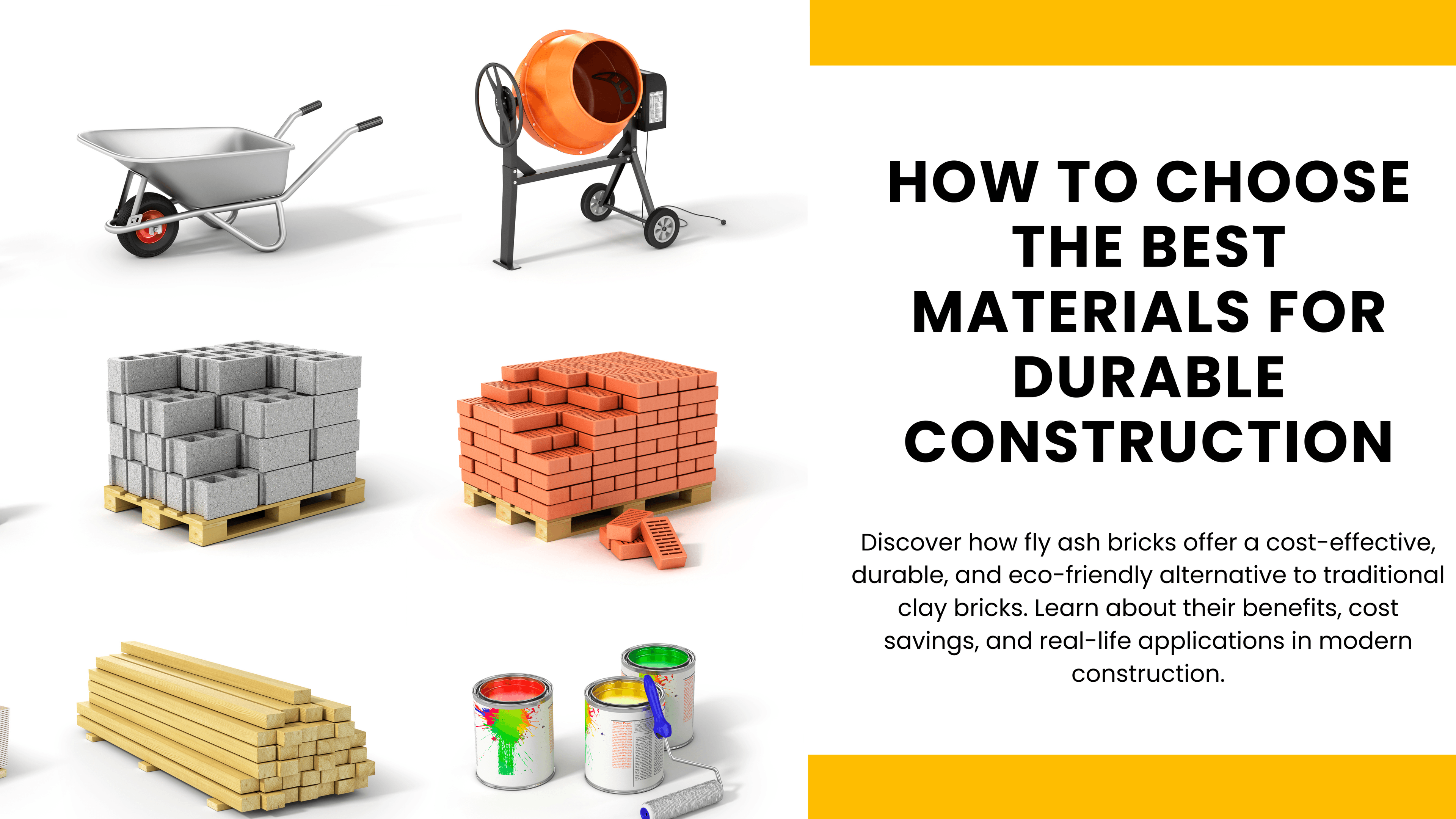 How to Choose the Best Materials for Durable Construction