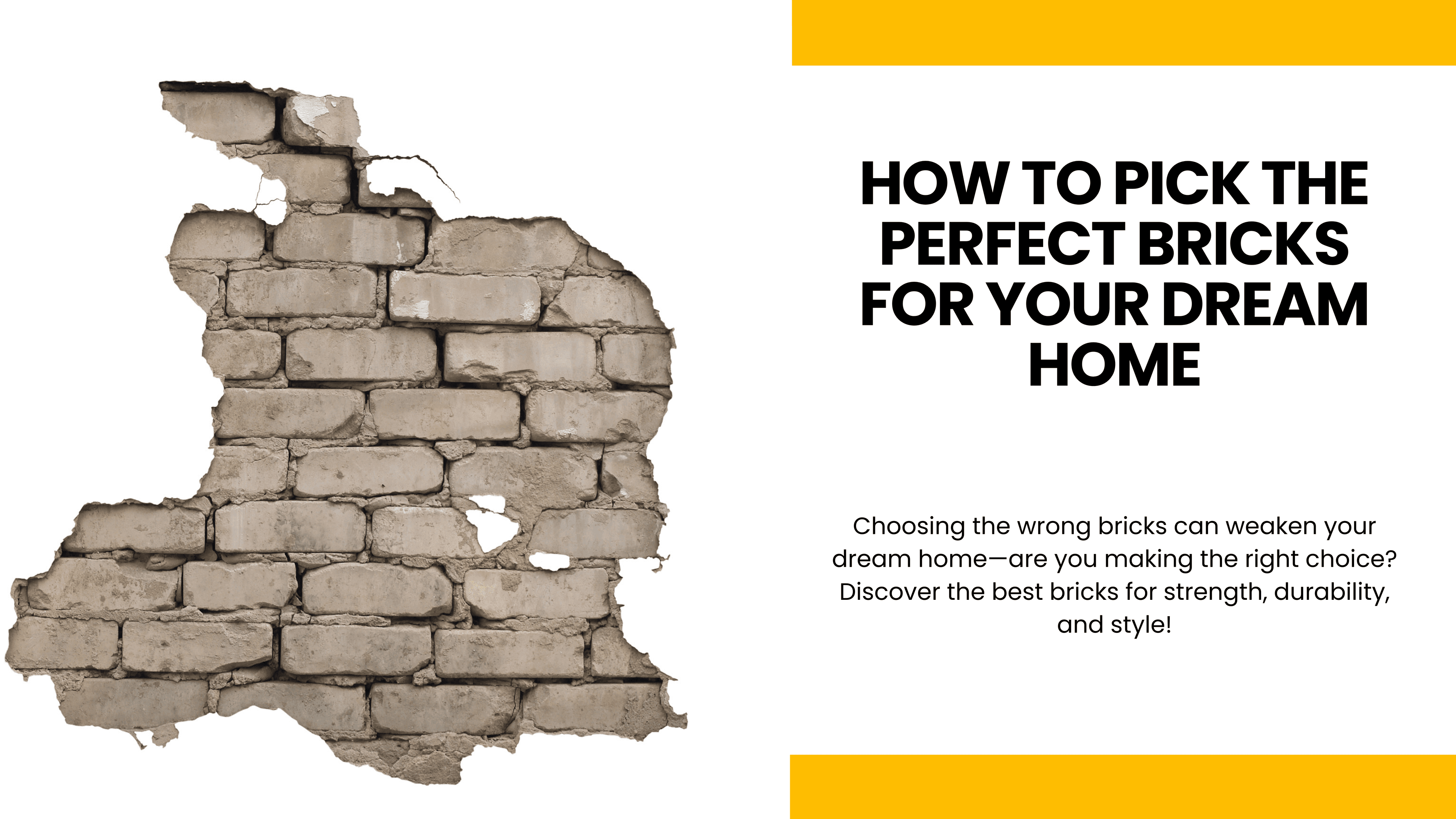 How to Pick the Perfect Bricks for Your Dream Home