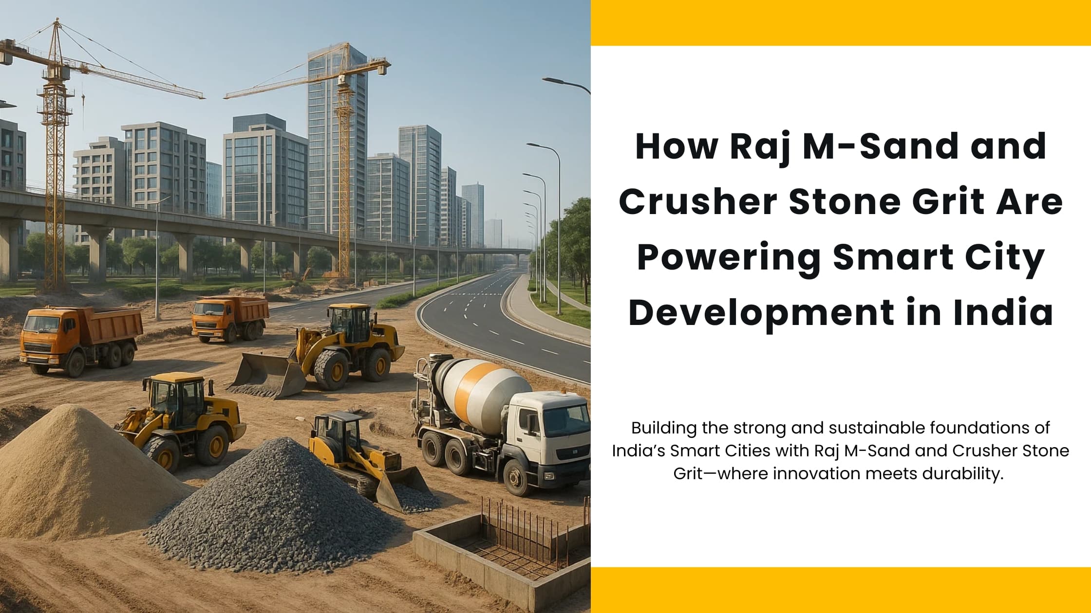 Smart City Development in India || Smart city Development || Building Materials || Sustainable Construction