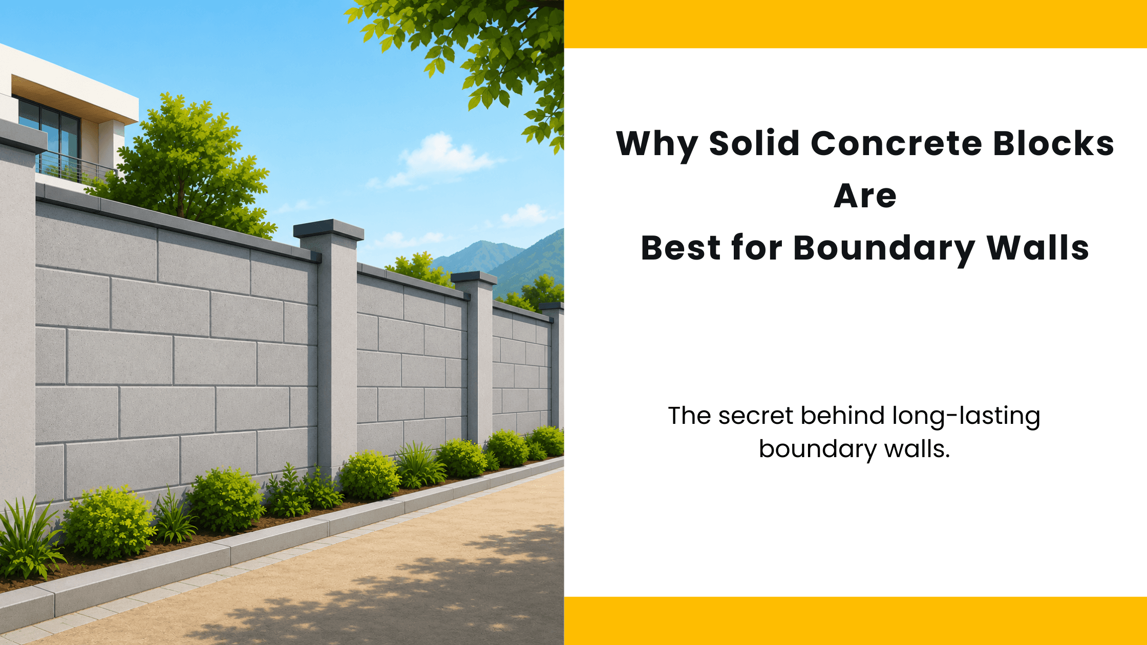 Solid Concrete Blocks