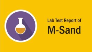 m sand, m sand supplier in Udaipur, sand supplier in rajasthan, Raj Mineral, Lab Test report of M sand of Raj Mineral