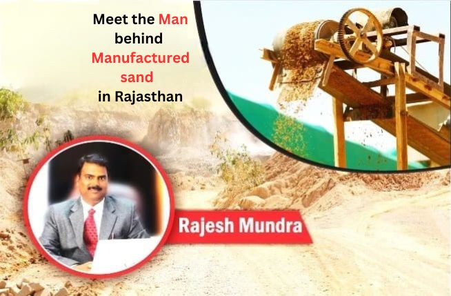 manufactured sand in Rajasthan | m sand | m sand supplier in Udaipur| sand supplier in Rajasthan | Rajesh Mundra | Raj mineral