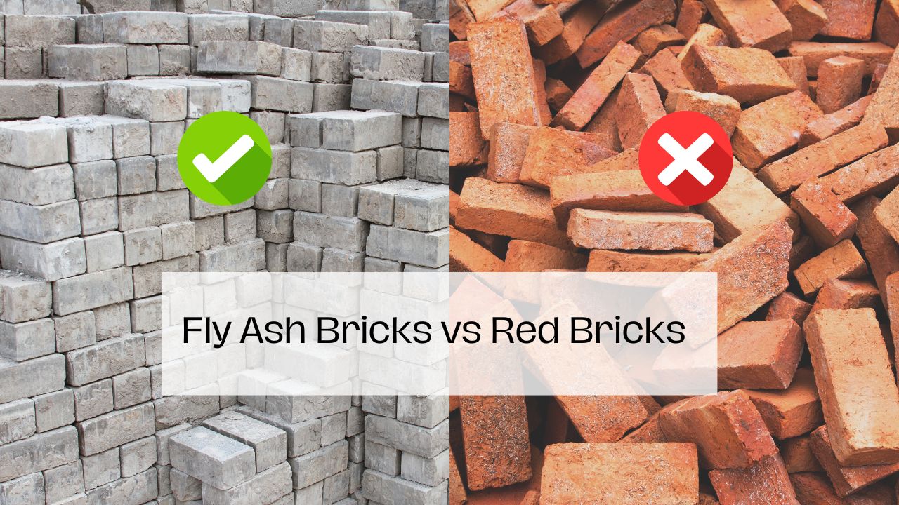 Fly Ash Bricks vs Red Bricks | Raj Mineral