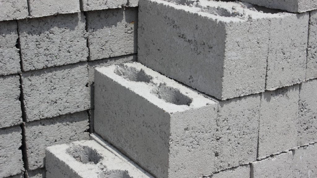 cemented bricks 