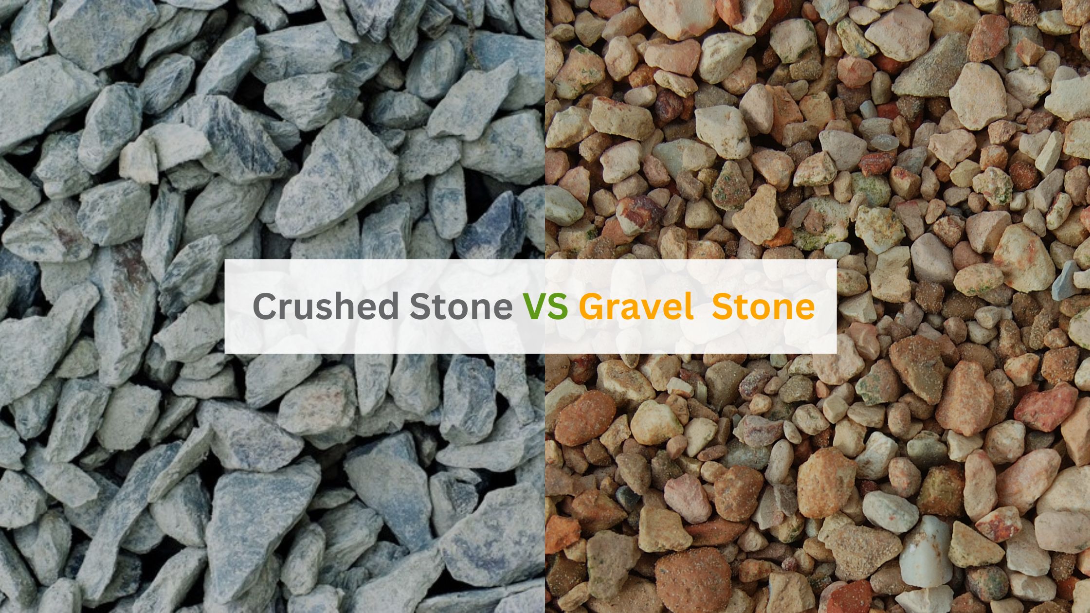 Crushed Stone vs Gravel